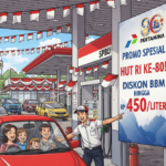 Pertamina Hadirkan Promo BBM Spesial HUT RI ke-80: Diskon Hingga Rp450/Liter di SPBU Seluruh Indonesia