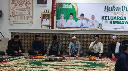 Dishut Kalteng Gelar Buka Puasa Bersama dan Santunan Anak Yatim
