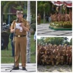 Gubernur Agustiar Sabran Lepas Leonard S. Ampung di Hadapan Ribuan ASN