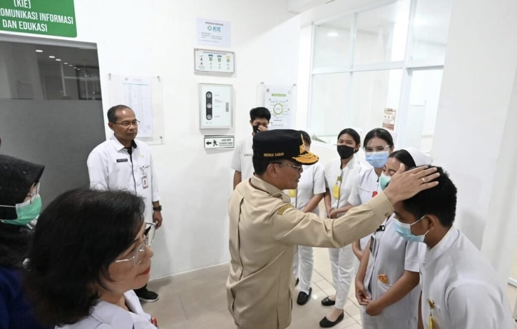 Gubernur Kalteng Sidak RSUD Doris Sylvanus