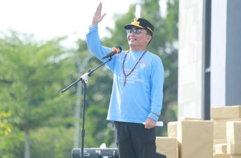May Day di Bundaran Besar, Gubernur Kalteng: Buruh Tulang Punggung Pembangunan