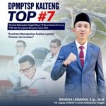 Raih Predikat Sangat Baik, Kalteng Masuk 7 Terbaik Nasional Pelayanan Perizinan dan Investasi
