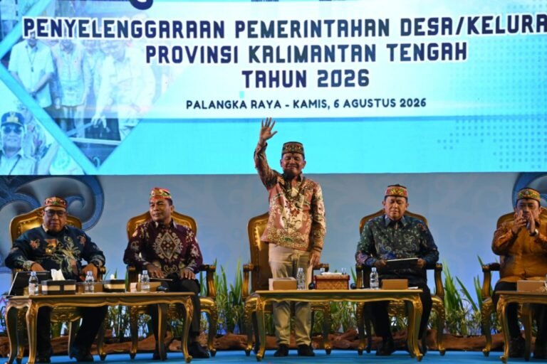 Gubernur Agustiar Sabran Tegaskan Pentingnya Sinkronisasi Program Pembangunan Kalteng hingga Tingkat Desa