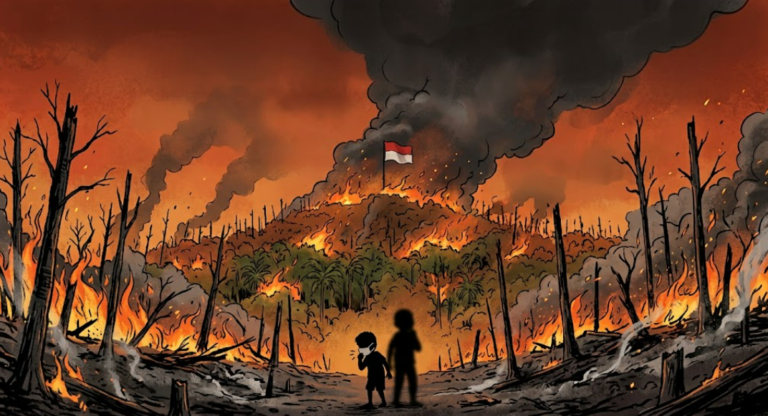 Bayang-Bayang Asap Kalteng: Kelalaian Birokrasi Pusat-Daerah dan Ancaman Kesehatan Anak